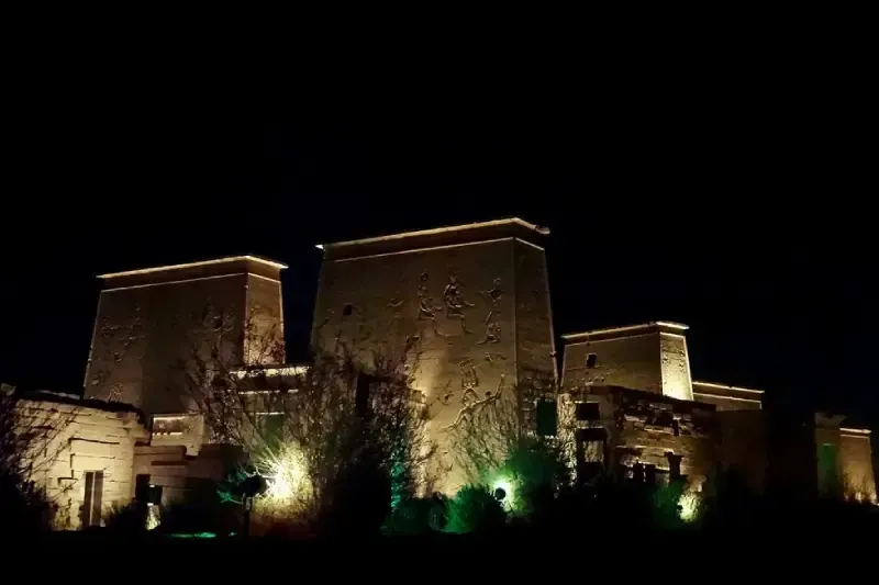 Suoni e Luci al Tempio di File